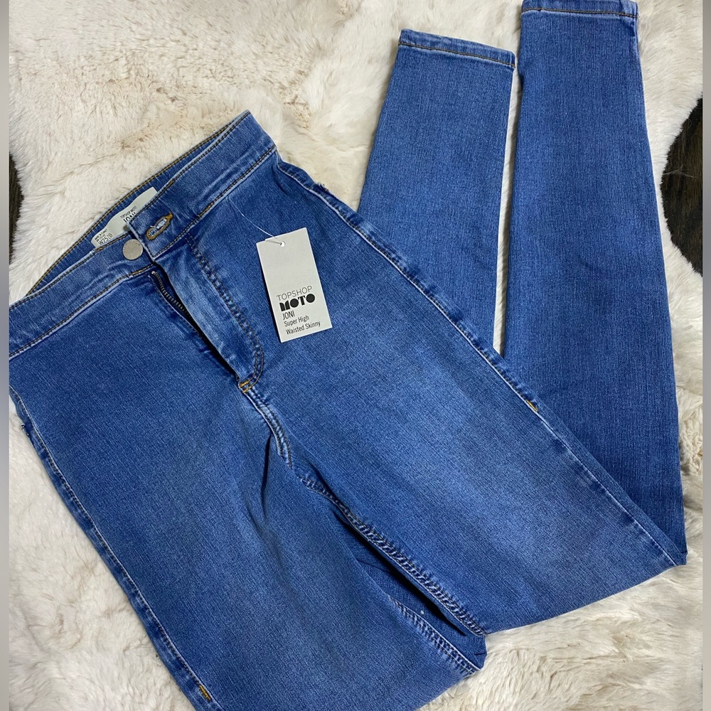 TOPSHOP Joni High waisted jeans